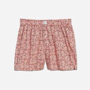 NEW THE SLEEP CODE women's ravi liberty print boxer in anoki rose